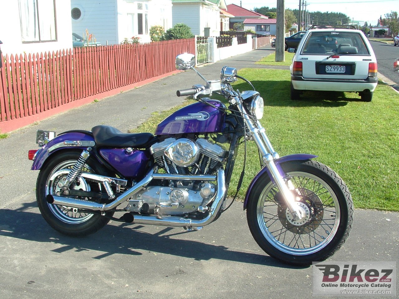 Big nymous user. xlh sportster 883 hugger picture and wallpaper from Bikez.com